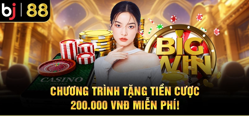 Bj88 hoàn trả tiền cược lên tới 3%.